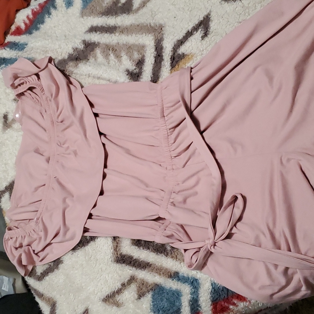 Ruffled romper